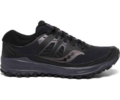 Tenis Saucony Peregrine ICE+ Mujer Zapatillas Trail Running Negras / Lavender México MX-032-FP